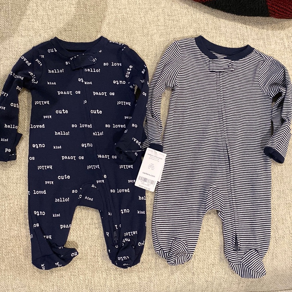 NWT- Carter’s sleepers [nb]